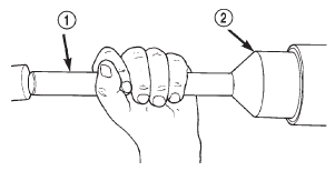 Fig. 72 Installing Extension Housing Yoke Seal