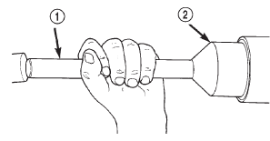 Fig. 74 Extension Housing Seal Installation
