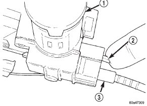 Fig. 79 Brake/Park Interlock Cable