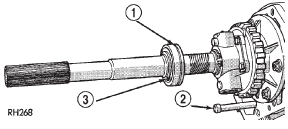 Fig. 84 Output Shaft Rear Bearing-Typical