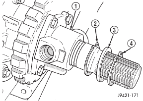 Fig. 86 Snap Rings And Spacer