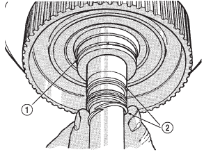 Fig. 192 Rear Clutch Retainer And Input Shaft Seal