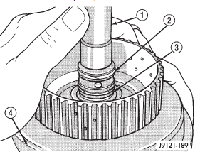 Fig. 150 Input Shaft Seal Ring Location