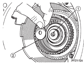 Fig. 152 Output Shaft Thrust Plate