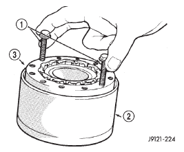 Fig. 164 Removing Overrunning Clutch From Low-Reverse Drum