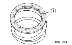 Fig. 188 Correct Spring Retainer Installed Position