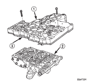 Fig. 113 Valve Body Transfer Plate Screws