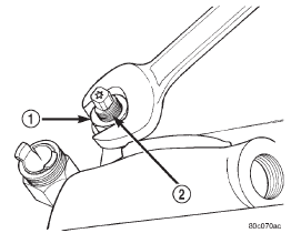 Fig. 126 Front Band Adjusting Screw Lock Nut
