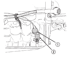 Fig. 100 Removing Bracket And Harness