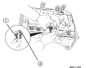 Fig. 102 Disconnecting Throttle Cable