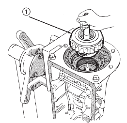 Fig. 107 Removing Overdrive Planetary And Clutch Assembly