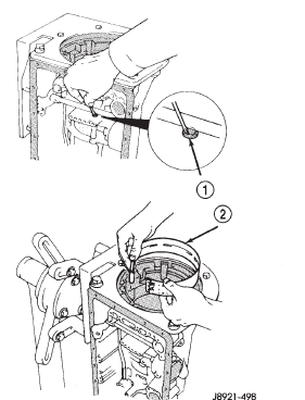Fig. 119 Second Coast Brake Band Removal
