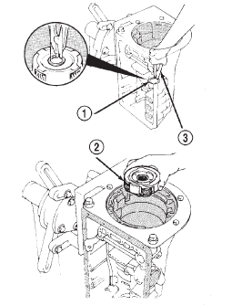 Fig. 122 Removing Planetary Snap Ring And Gear