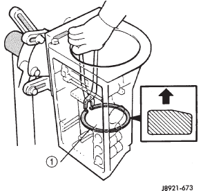 Fig. 142 Planetary Snap Ring Installation