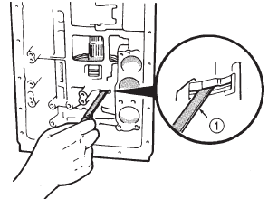 Fig. 143 Checking First-Reverse Brake Pack Clearance