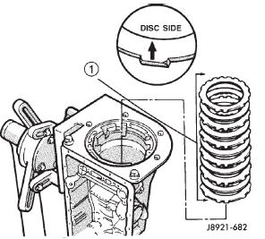 Fig. 150 Second Brake Pack Installation