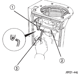 Fig. 76 Removing/Installing Park Rod