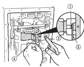 Fig. 168 Checking Second Coast Brake Piston Stroke