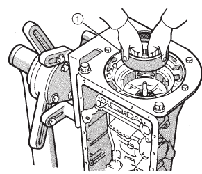 Fig. 177 Installing Overdrive Planetary Ring Gear