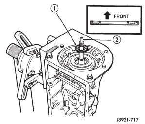 Fig. 181 Installing Input Shaft Thrust Bearing And Race Assembly