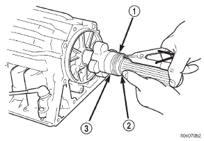Fig. 192 Installing Spacer And Speedometer Drive Gear