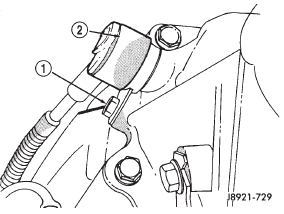 Fig. 194 Installing Transmission Speed Sensor
