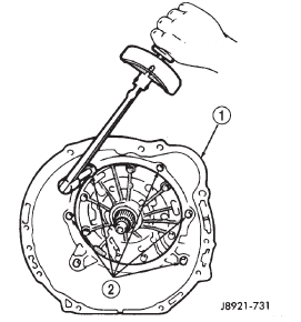 Fig. 195 Installing Converter Housing