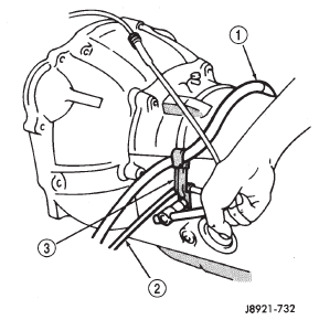 Fig. 197 Installing Cable/Harness Clamps