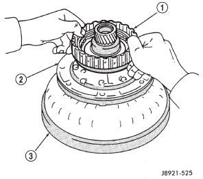 Fig. 206 Assembling Converter, Pump And Clutch