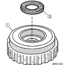 Fig. 207 Removing Clutch Drum Bearing And Race