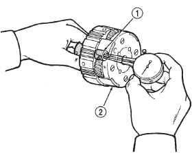 Fig. 220 Checking Planetary Bushing