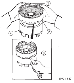 Fig. 229 Checking Brake Piston Movement