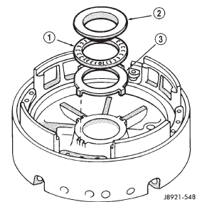 Fig. 230 Removing Support Thrust Bearing And Races