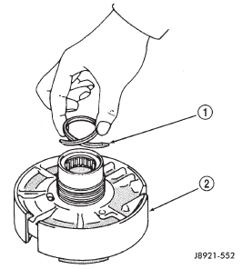 Fig. 236 Installing Support Seal Rings