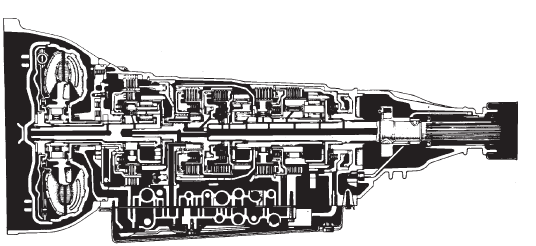 Fig. 1 AW-4 Automatic Transmission