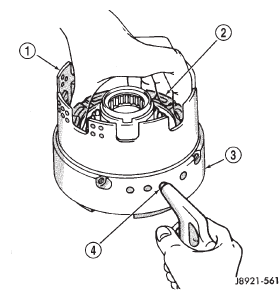 Fig. 244 Removing Direct Clutch Piston