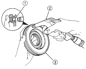 Fig. 246 Testing Piston Check Ball Seating