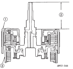 Fig. 251 Checking Direct Clutch Assembled Height