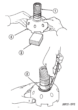 Fig. 276 Removing/Installing Sun Gear