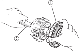 Fig. 280 Removing/Installing Second Brake Assembly