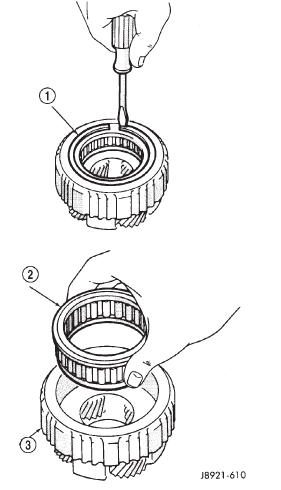 Fig. 293 Removing/Installing One-Way Clutch