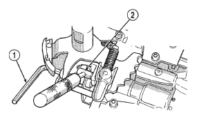 Fig. 235 Throttle Pressure Adjustment