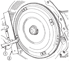 Fig. 48 Checking Torque Converter Seating