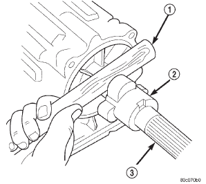 Fig. 54 Removing Speed Sensor Rotor
