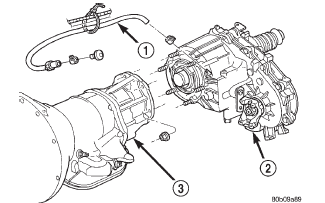 Fig. 3 Transfer Case Mounting