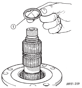 Fig. 31 Clutch Shaft Thrust Ring Removal