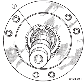 Fig. 33 Differential Snap-Ring Removal