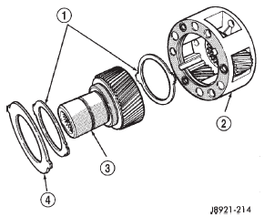 Fig. 43 Low Range Gear Disassembly