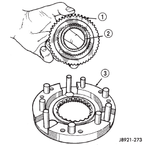 Fig. 47 Mainshaft And Sprocket Gear Removal