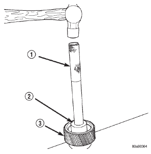 Fig. 55 Install Input Gear Pilot Bearing